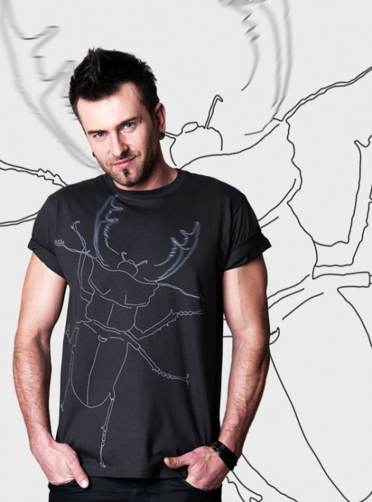 Bawełna organiczna T-shirt męski mmhm