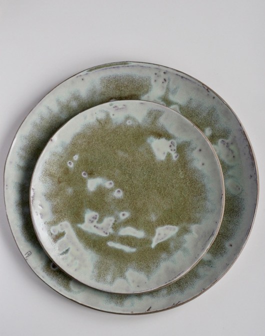 patery i talerze KOMPLET talerzy ceramicznych