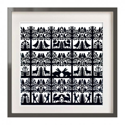 Spirit of the FOREST (Kurpie Art Papercut) na ludowo