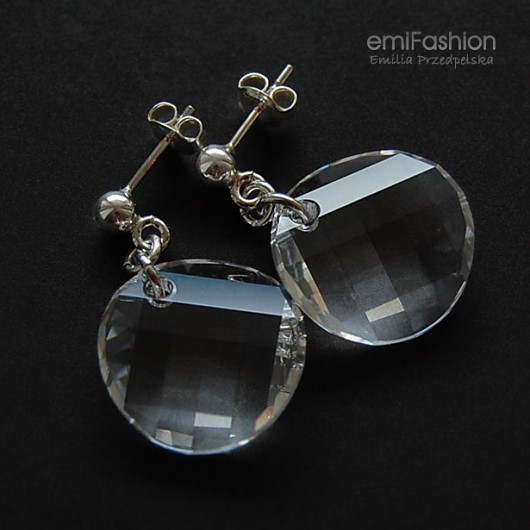 kryształ Swarovski Twist Crystal - kolczyki MAREMI Jewelry