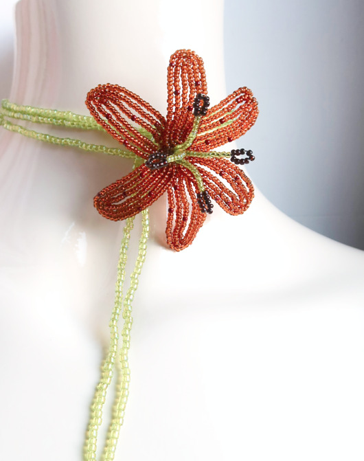 chokery Bursztynowy naszyjnik choker z koralików