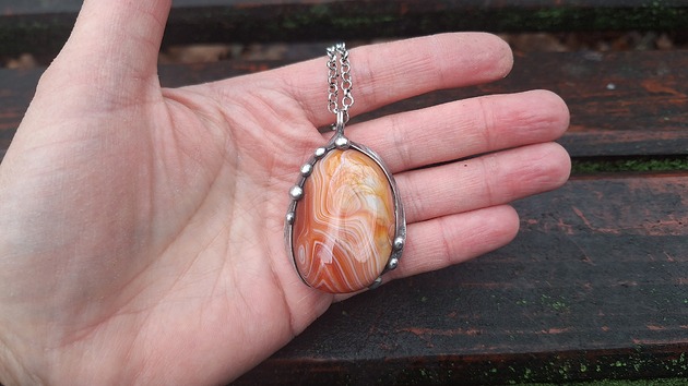 wisiory Żywe kultury bakterii - wisiorek