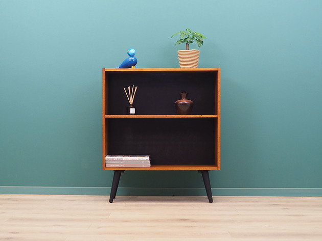 regały i półki Regał tekowy, duński design, lata 70, produkcja: Dania