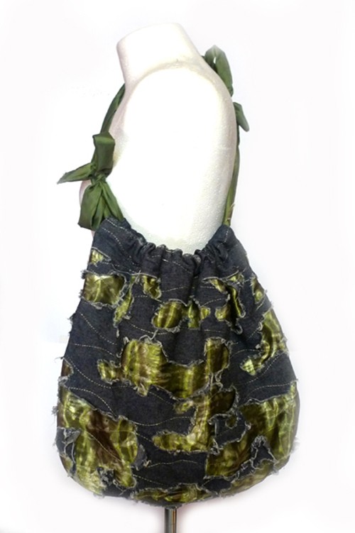 dzins z zielenią Maruna Upcycled