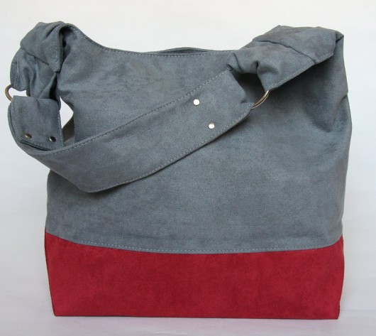 Szary + bordo Balik Hand Made