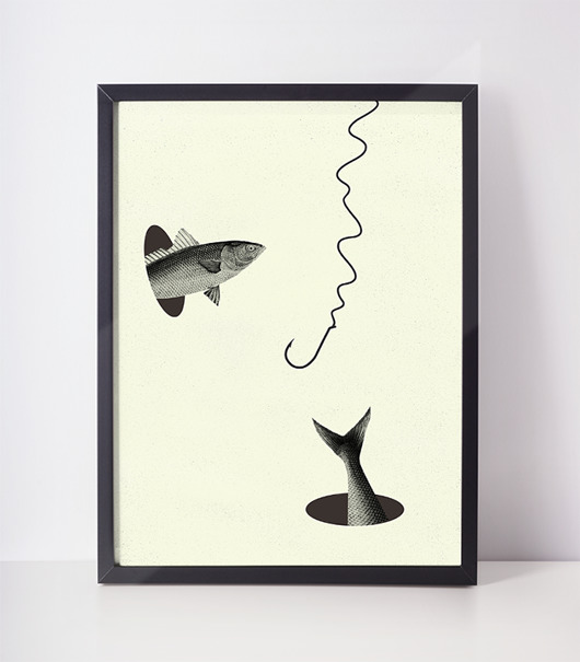 grafiki i ilustracje plakat //  catch me if you can //  a3