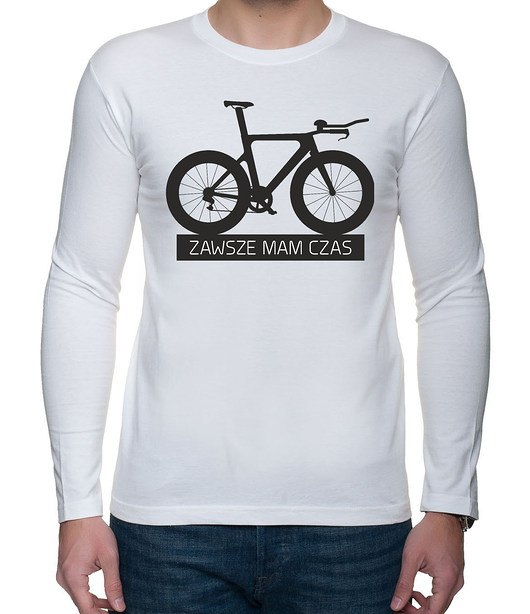 Koszulka Longsleeve Triatlon biała studioixi