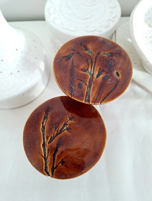 Ozdoby na ścianę Ceramiczne zawieszki dekoracja ścienna