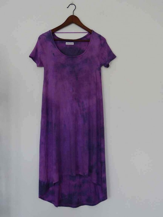 Sukienka asymetryczna w stylu vintage - TRIKOLOR ZokoZola Butik
