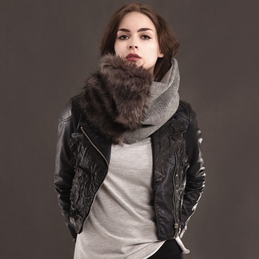 Tuba Komin Fake Fur Strap CADOaccessories