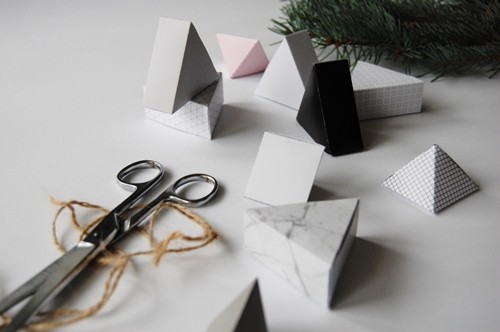 ozdoby świąteczne DIY 10 elementów FOR REST