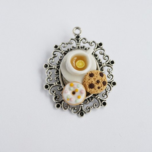 Afternoon tea broszka Lemon Lovely