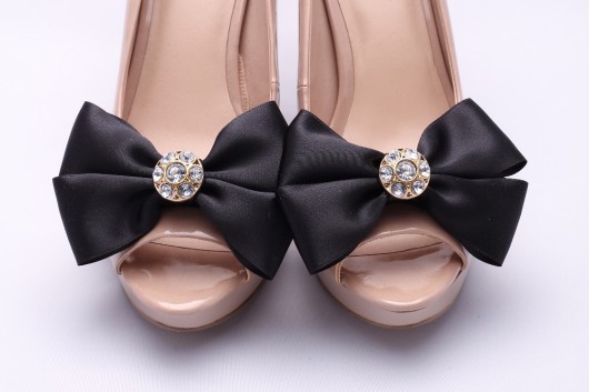 Glowing Bride - Black - klipsy do butów HowDoILook