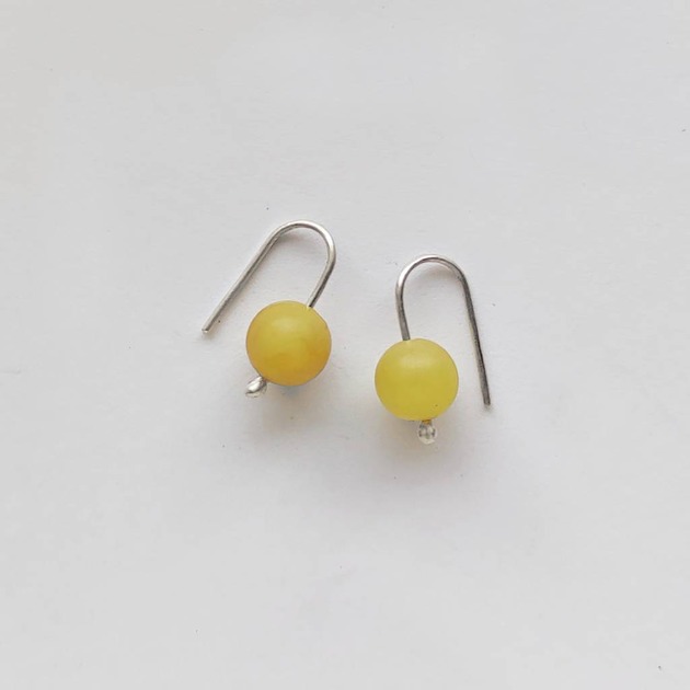 kolczyki z kamieniami Kolczyki OKRĄG