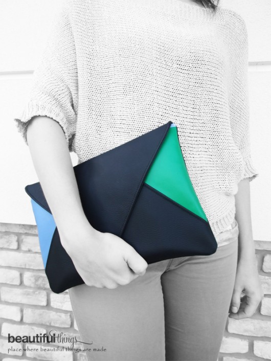 Koperta black+green+blue beautifulthings
