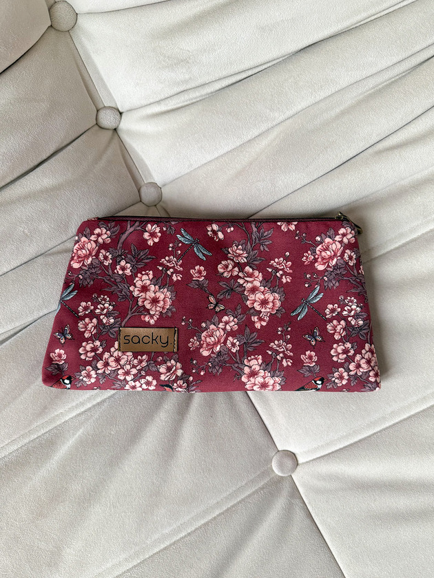 kosmetyczki Kosmetyczka less waste sakura