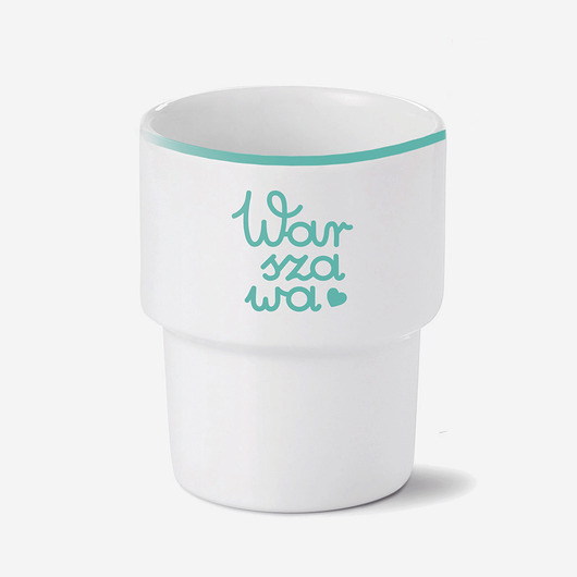 kubki Kubek barowy Warszawa Napis
