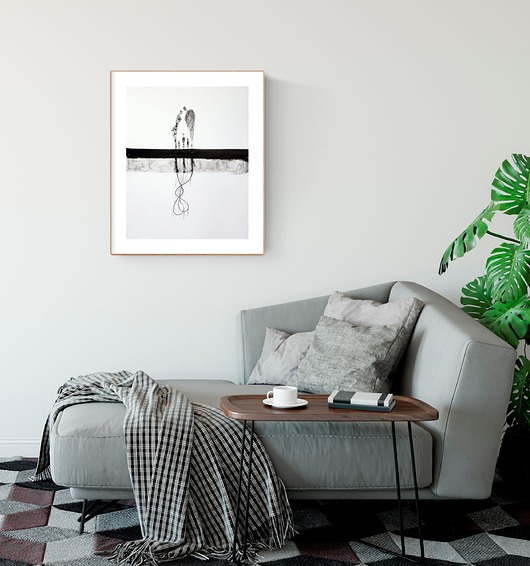 grafika 40x50 cm, abstrakcja, minimalizm Krystyna Siwek Art