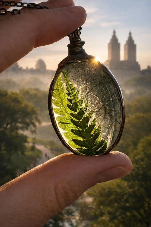 wisiory Personalizowana biżuteria z sierścią zwierzęcia