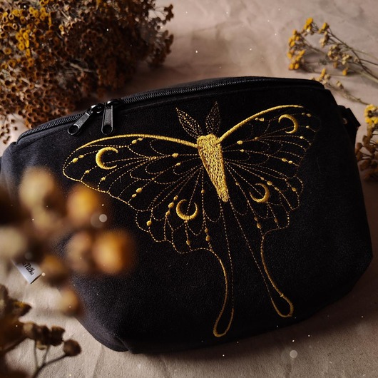 saszetka nerka Nerka XXL ćma nocna