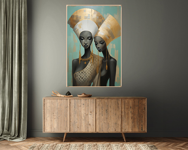 plakaty Oblicza Innych Wymiarów - Plakat - Druk - Abstrakcja, Surrealizm, Loft #8