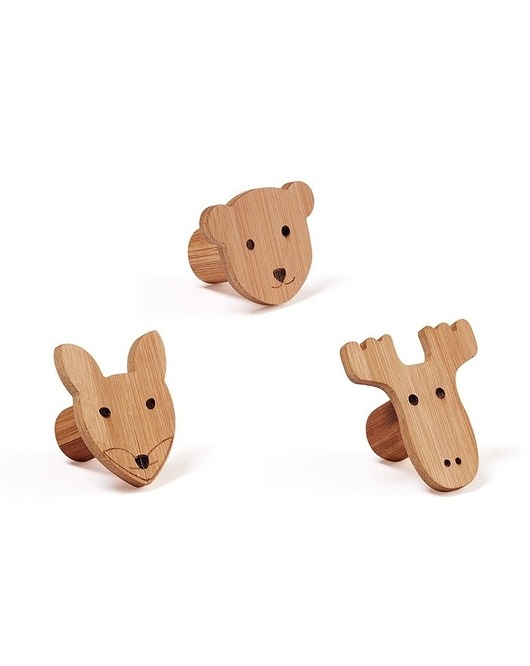 Wieszak 3 Szt. Bamboo MIA home