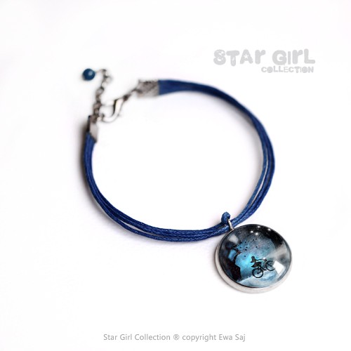 Star Girl i Rower - Boho chic Ewa Saj Fotografie