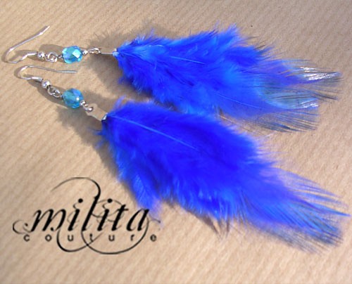 Kolczyki :: Blue Wings milita nikonorov