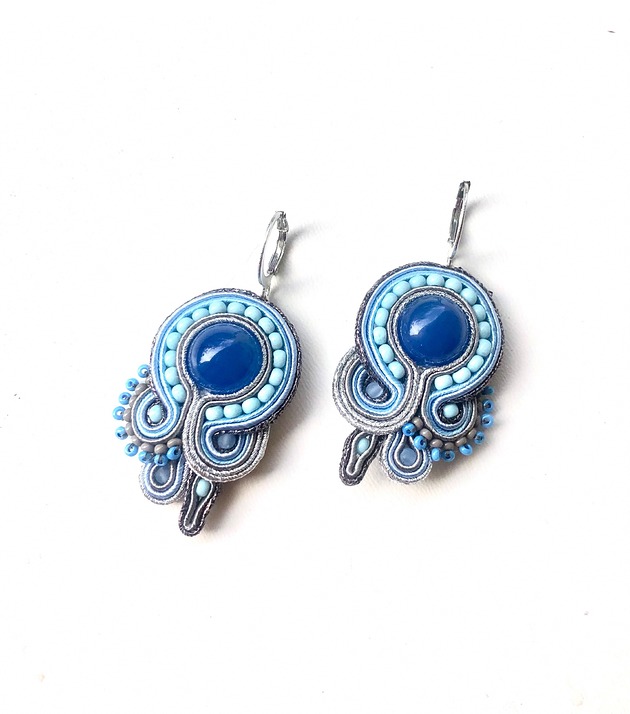 kolczyki soutache Sutaszowe kolczyki CRETE _ kolekcja 2025