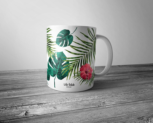 Kubek Tropical Design Life fetish