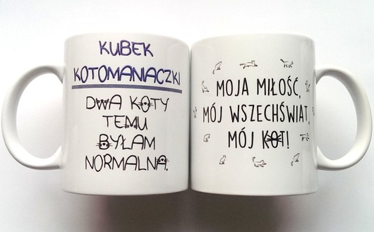 Kubki dla Kociary FarrowDesign