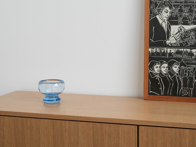 miski i misy Misa Akva, duński design, lata 60, Holmegaard, Per Lütken