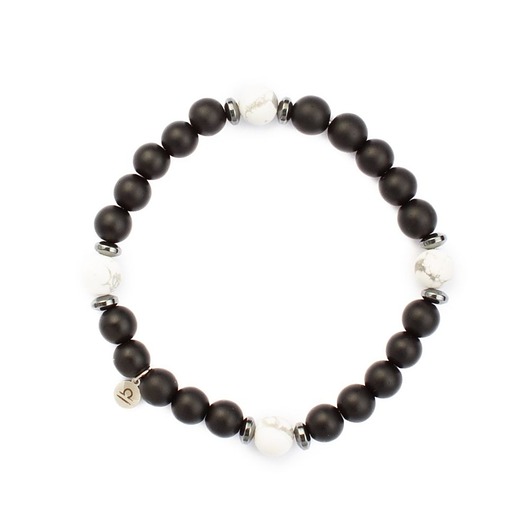 biżuteria męska Męska bransoletka zodiakalna - Waga - Odwaga i mądrość II