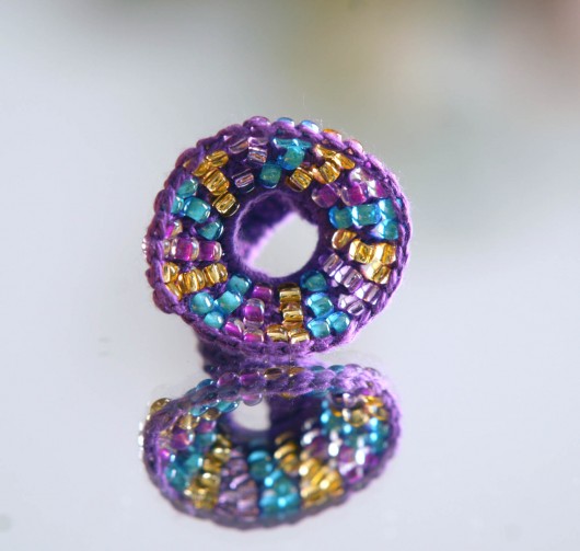Pierścień  Silk & Glass HERBE DESIGN