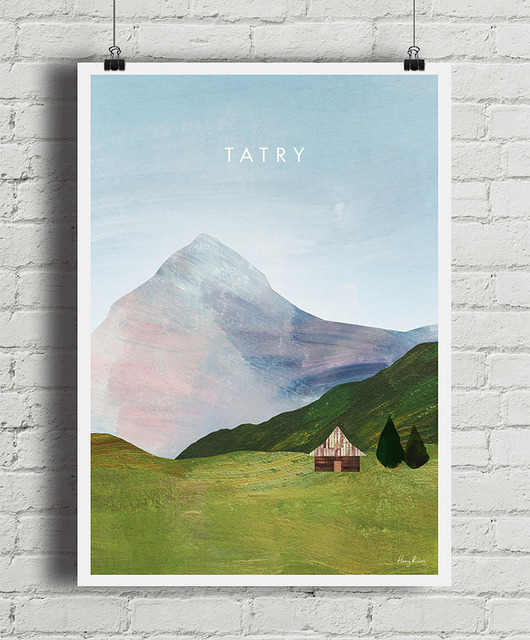 plakaty Plakat Tatry - bacówka