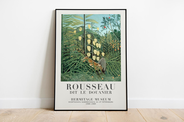 plakaty Henri Rousseau - Exhibition Poster