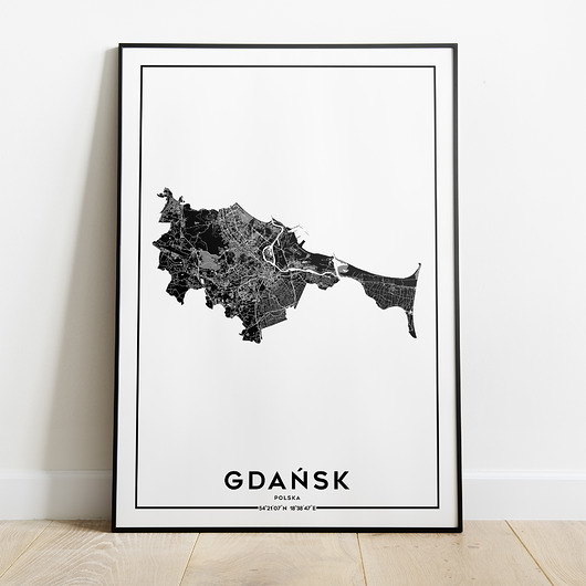 Plakat Miasto -Gdańsk Peszkowski Graphic