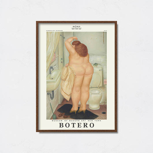 plakaty Fernando Botero plakat do wystawy