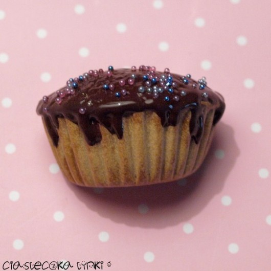 broszka muffinka ciasteczkatynki