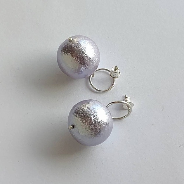 kolczyki z kamieniami Kolczyki OKRĄG