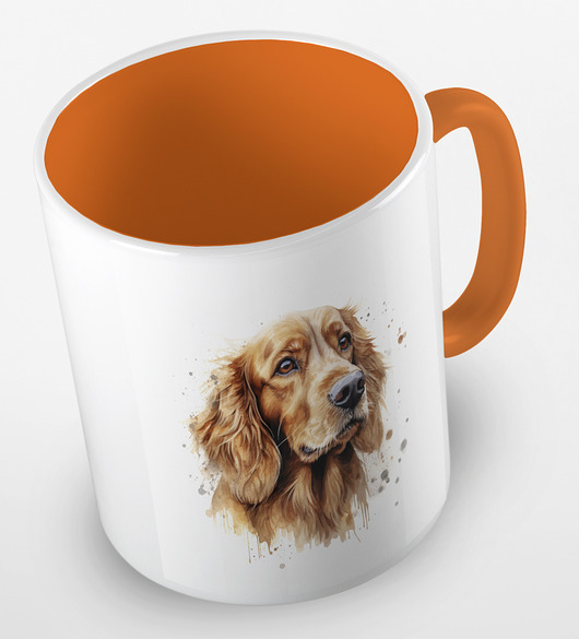 kubki Kolorowy kubek GOLDEN RETRIEVER - mix kolorów