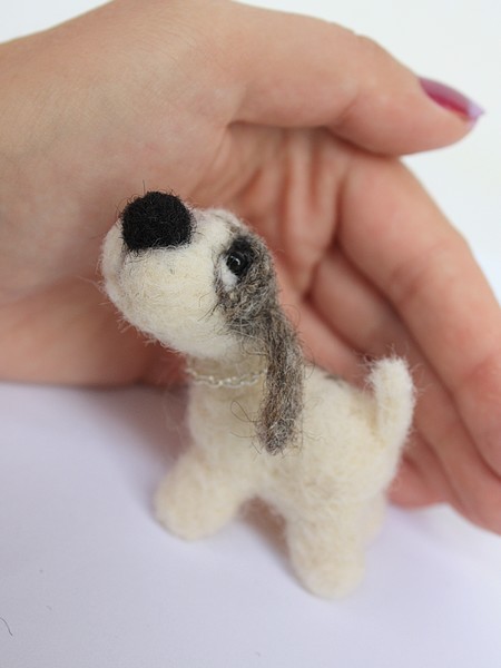 Piesek Fiko agaFil handicraft