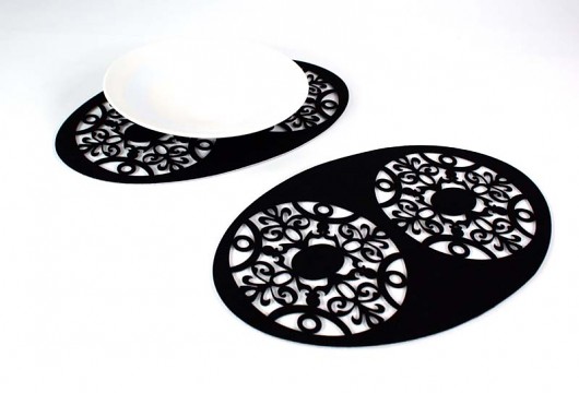 podkładka filcowa pod talerz   set 4sztuk KOKOdesign
