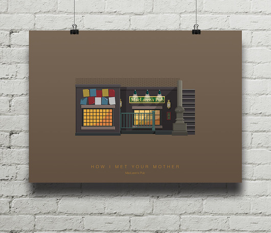 Plakat How I Met Your Mother  minimalmill