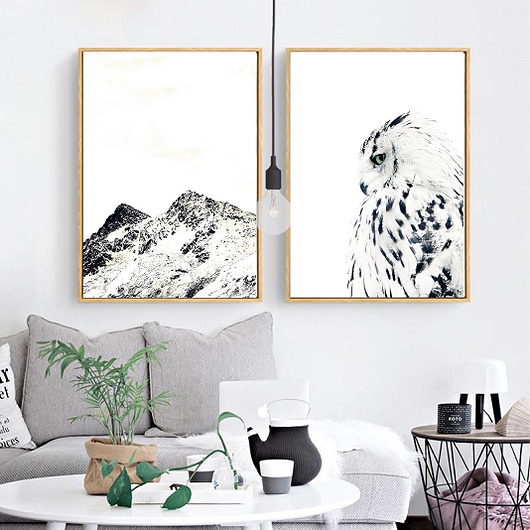 plakaty ZESTAW DWÓCH PLAKATÓW plakaty skandynawskie