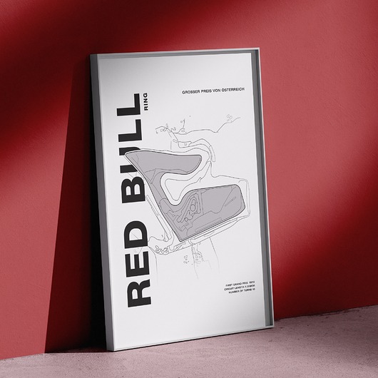 plakaty Plakat Tory wyścigowe - Red Bull Ring
