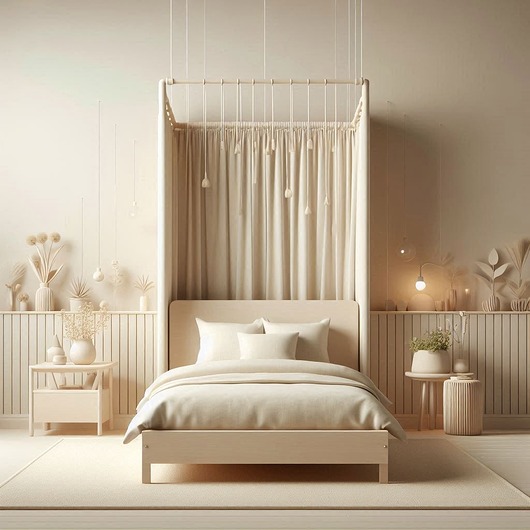 pościel Pościel dla dzieci BASIC Ivory - 100% Czesana Bawełna, Perkal