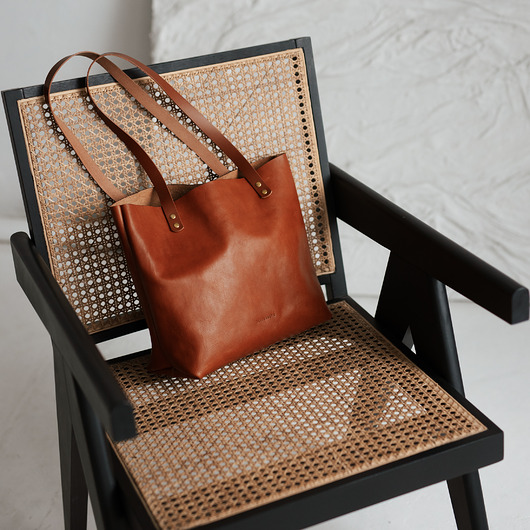 torby na ramię Skórzana torebka typu Shopper TOTE