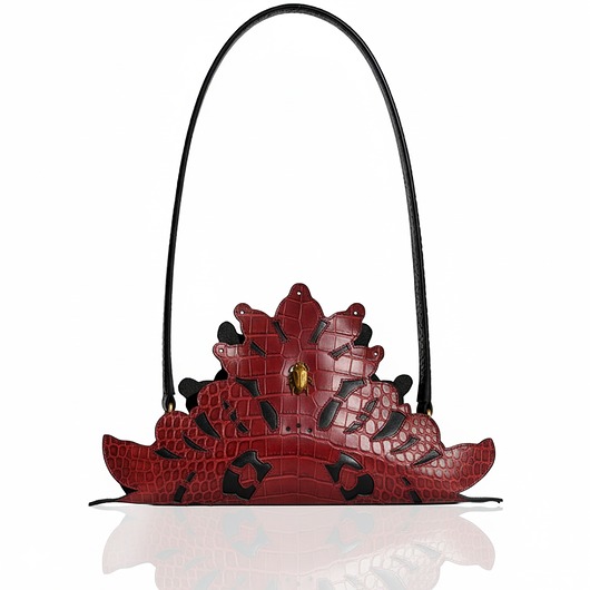 torby na ramię Torebka 'NESPOON' zielona skórzana na ramię