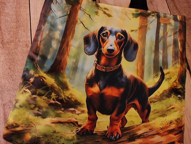 torby na ramię Torba jamnik krótkowłosy